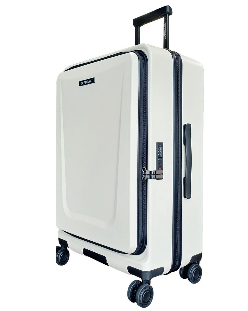OFFBEAT - Upgrade 26" Front Opening Luggage<span> - </span>Beige