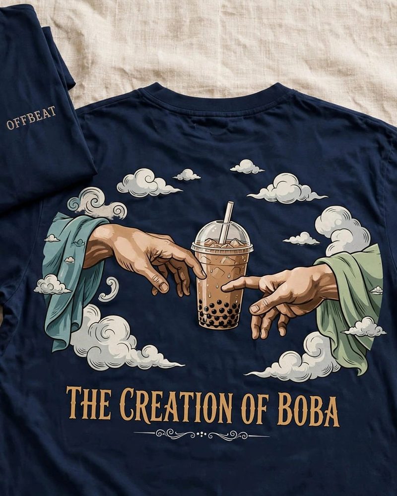 OFFBEAT Tee The creation of boba