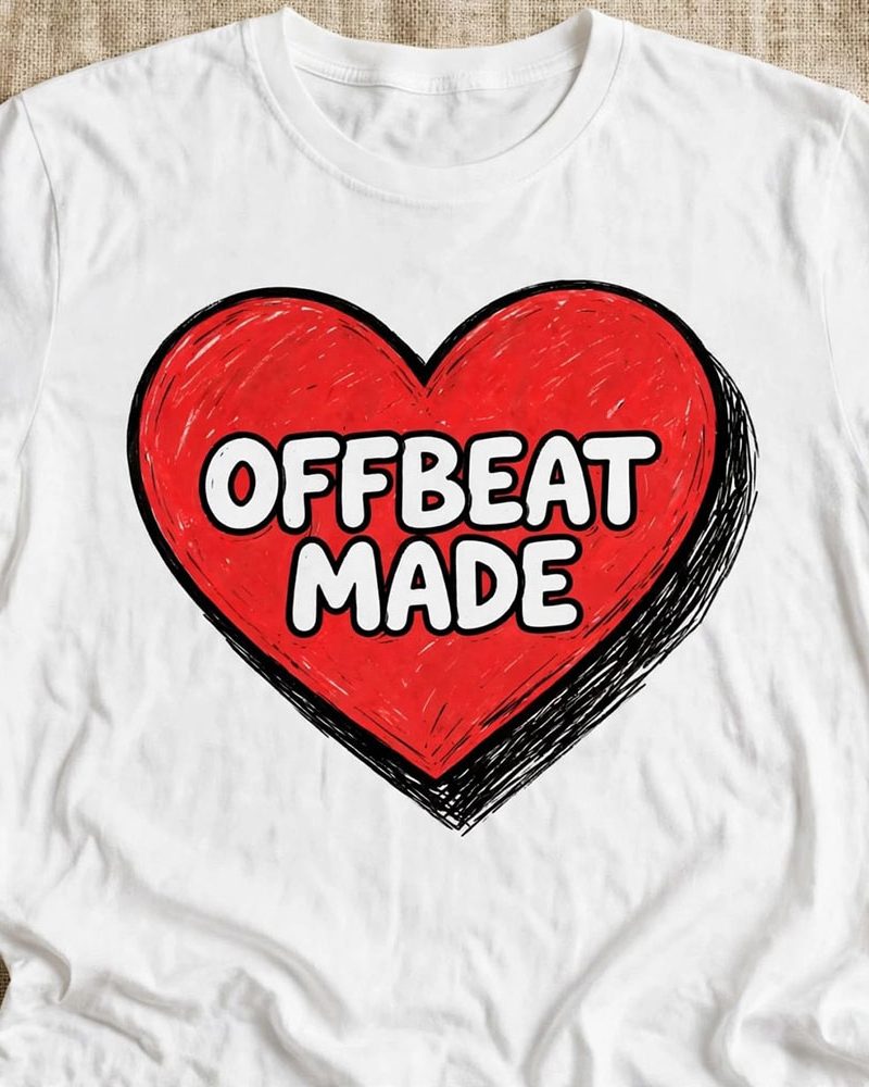 OFFBEAT Tee Graffiti Heart